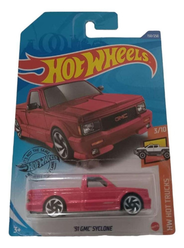 Camioneta Coleccion Gmc Syclone '91 Wheels Hw Hot Trucks 