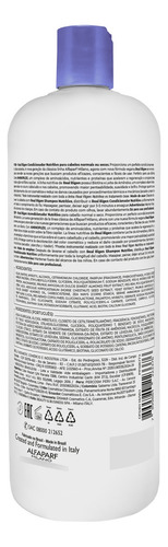 Kit Shampoo E Condicionador Nutritive Alfaparf Real Rigen 1l