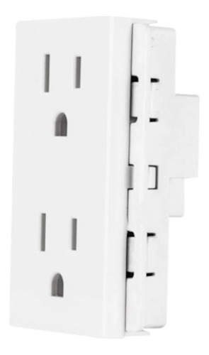 Receptaculo Duplex Sk Bco 15a 127/250v