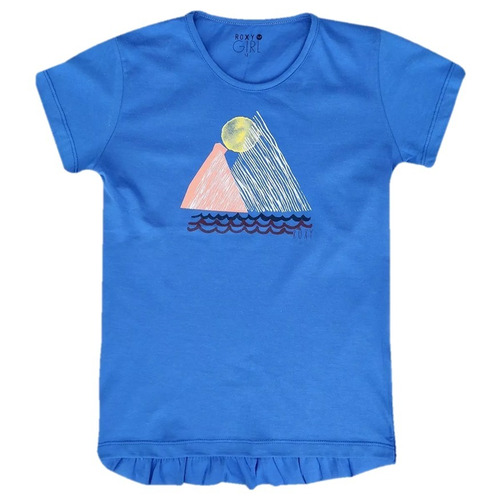 Remera De Niña Roxy Wavy Mountain Rx Girl 36252008 Caz 