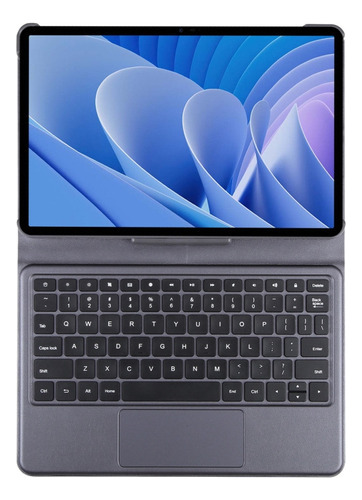 Capa Preta Com Teclado E Tablet Para T30 Pro