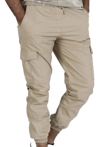 Nuevo Pantalon Gabardina Jogger Cargo Calidad Premium Moda