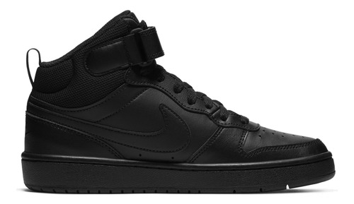 Zapatillas Nike Court Borough Mid 2 Niños Negro 