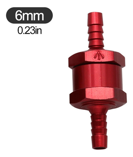 Accesorios Genéricos De Válvula De Retención De 6mm Rojo