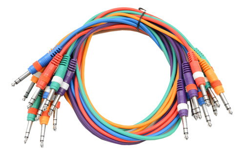 Seismic Audio Cables De Conexion Trs De 3 Pies Para Altavoce