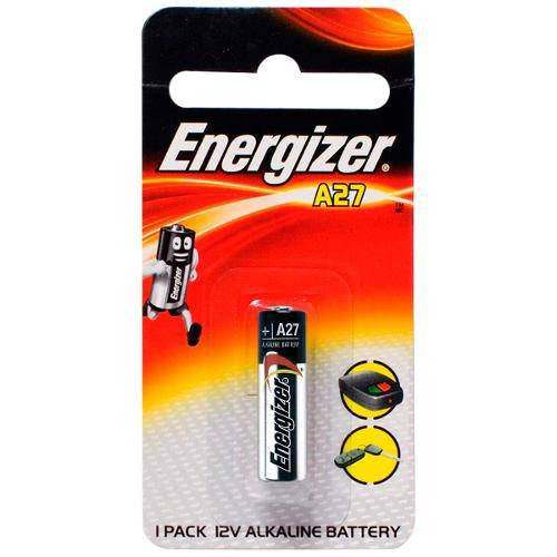 Pilha Alcalina A27 12v Energizer - Cartela Com 1 Pilha