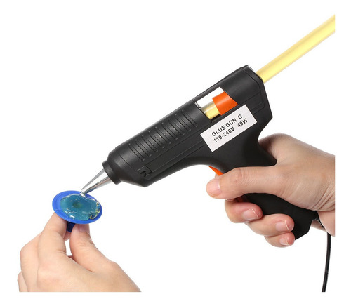 Pistola Eléctrica De Pegamento 110-240v 40w P/abolladuras