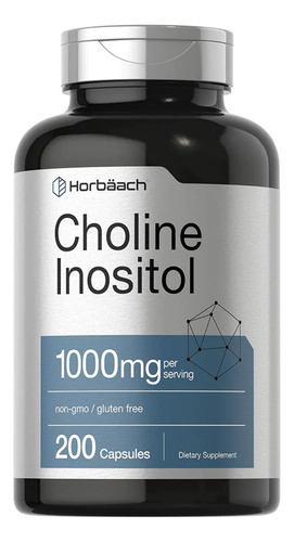 Colina Choline & Inositol 1000mg Vitaminas Para La Memoria