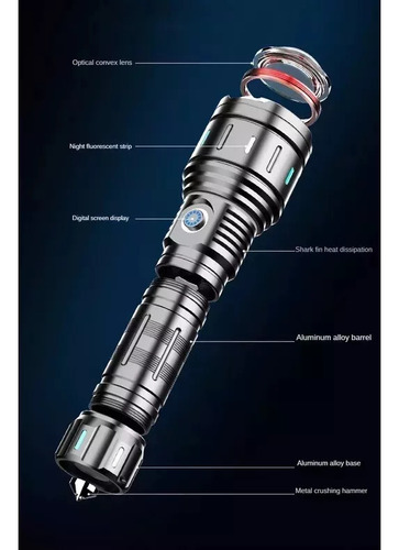 Lanterna Camping Titanium Pro Led 1 × Láser Táctico