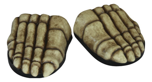 Disfraz Esqueleto Cubrepies Calavera Terror Halloween