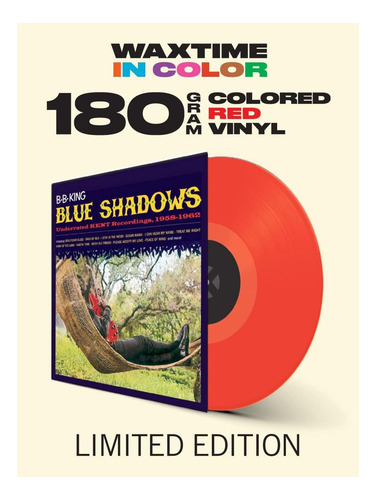 Sombras Azules Vinilo De Color Rojo De 180 Gramos