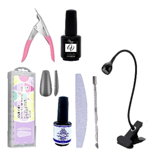 Kit Uñas Soft Gel Completo