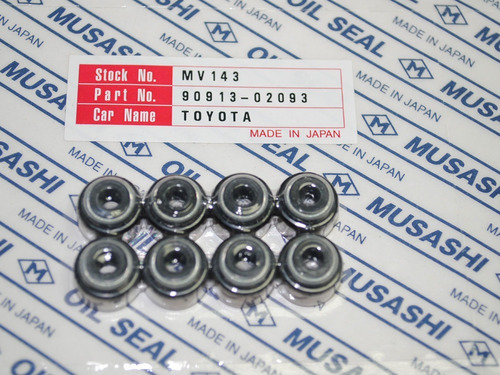 Gomas De Valvula Yaris Terios Marca Musashi Japonesas Tienda