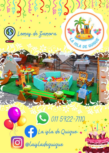Alquiler Plaza Blanda, Inflables Y Juegos. Zona Sur/c.a.b.a
