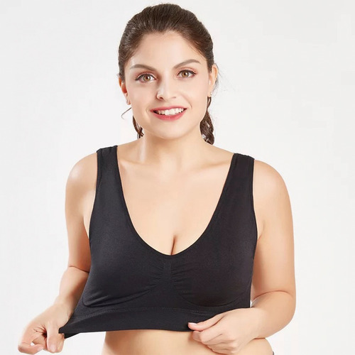 Set 3 Brasier Deportivo Invisible Bra Extra Grande Plus D 