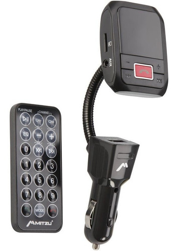 Transmisor Fm Bluetooth Mitzu Fmt-7030 Sd Aux Usb M Libres