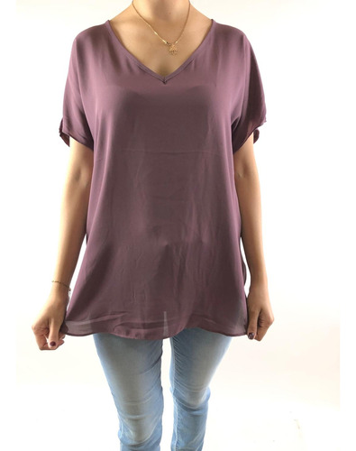 Playera Catherine Malandrino - Purpura