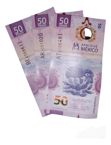 Billete 7 De Julio 2022 México Banco De México