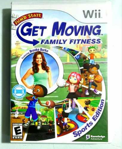 Get Moving Family Fitness Wii Lenny Star Games