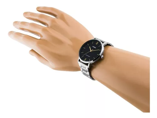 Reloj Casio Mtp-vt01d-1b Plateado Hombre | Oechsle