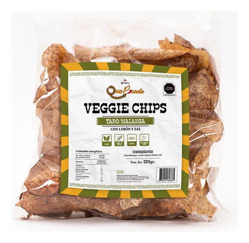 Chips De Verduras Deshidratadas 1.5kg (pack 6 Un. 250gr)