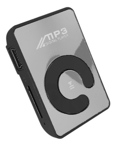 Mini Espelho Clipe Mp3 Player Portátil Moda Esporte Usb