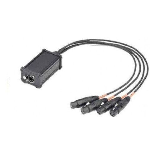 Conversor 4 Cables Xlr-dmx Hembra A Ethernet Rj45 100ohms