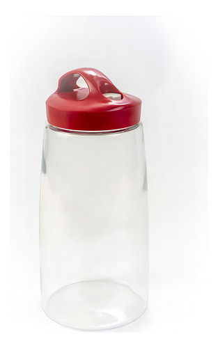 Recipiente De Cristal Con Tapa Cap. 2.2l