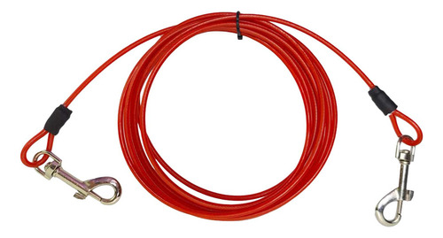 Cable Para Atar Perros, Alambre De Acero Largo Y Resistente,