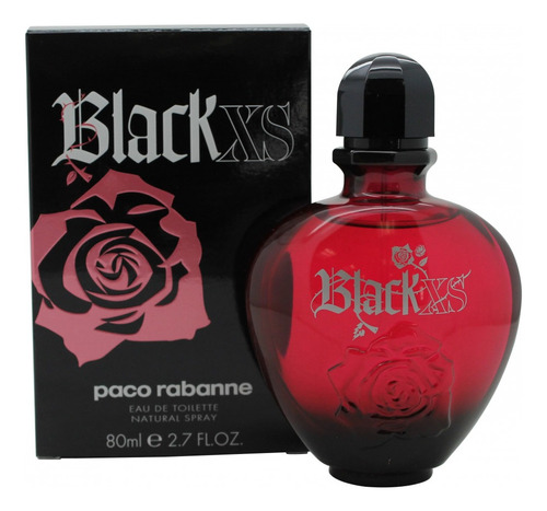 Imagen 1 de 1 de Xs Black 80ml Edt       Silk Perfumes Original