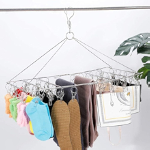 M 40 Ganchos Giratorios De Acero Inoxidable For Secar Ropa