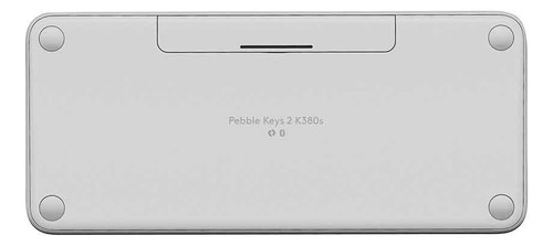 Teclado Sem Fio Logitech Pebble Keys 2 K380s Branco
