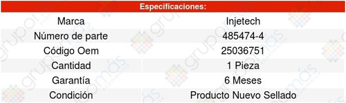 Sensor Iat Firenza 6cil 2.8l 85/86 Injetech 8256499