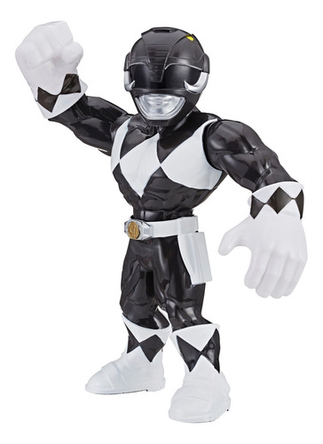 Figura Power Rangers Mega Mighties Ranger Negro Hasbro