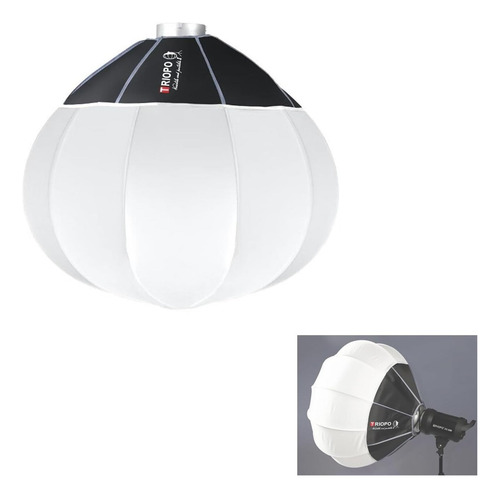 Farol chino Bowens Triple Globe Softbox con forma de globo, 65 cm, Kq65