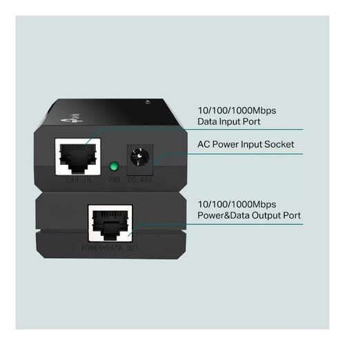Inyector Tp-link Poe Gigabit Tl-poe150s