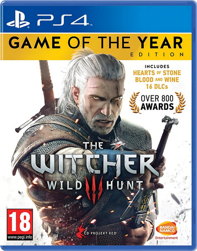 The Witcher 3 Wild Hunt Game Of The Year Edition Ps4 Físico