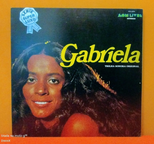 Gabriela Trilha Sonora Original Novela - Lp Disco De Vinil