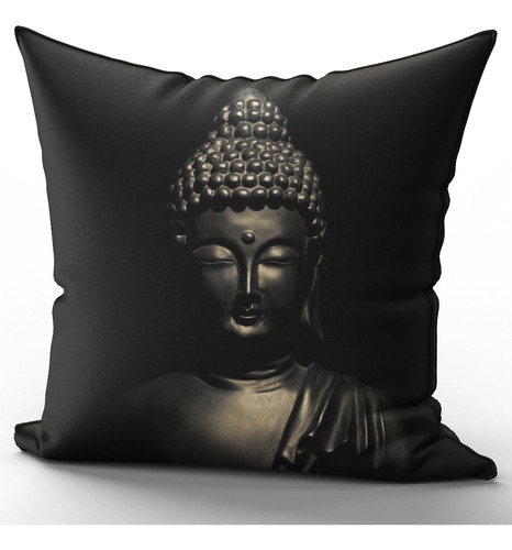 Imagem 1 de 2 de Capa De Almofada 40x40cm Budismo Buda Namastê Mod 3