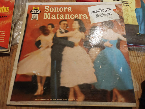 Sonora Matancera Invites Dance Vinyl,lp,acetato Imp Oferta1