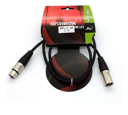 Rapcohorizon Cable Para Micrófono Rm1-3.28 1 Mts.