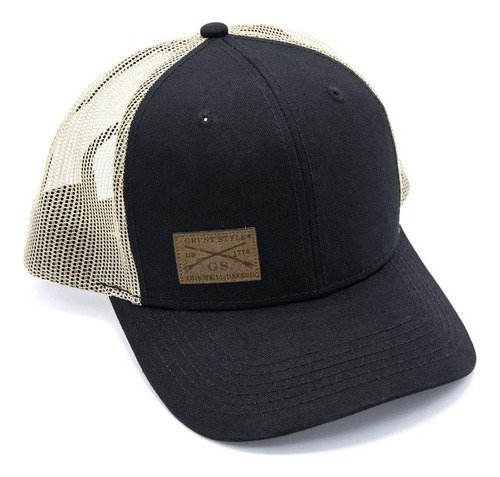 Grunt Style Hat - Gorra Trasera De Malla Con Parche De Cuero