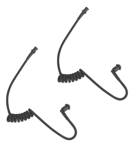 Braided Nylon Surveillance Acoustic Coil Tube For Radio...
