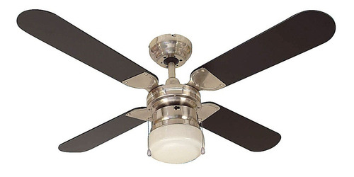 Ventilador Techo James Vt 20 4 Aspas 1 Luz 105cm Diam Albion