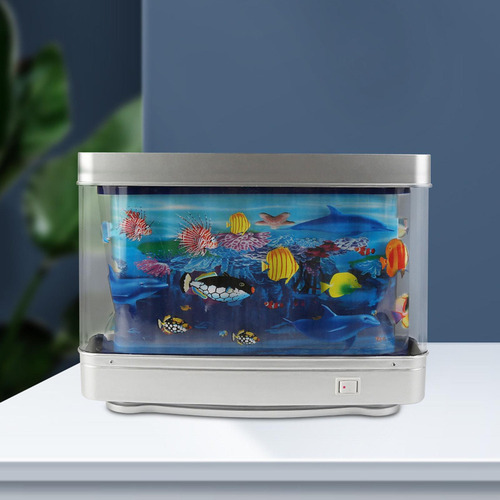 Yn Lámpara De Acuario Falsa Lámpara Decorativa De Acuario