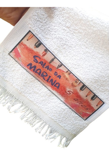 Kit Com 250 Toalhinhas Personalizadas Com Sua Logo Embaladas