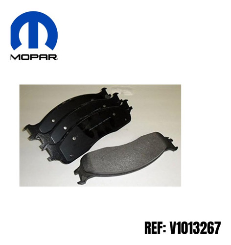 Pastilla Freno Delantera Dh Ram 2500 2003-2008 Mopar        