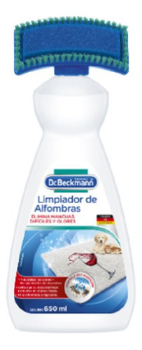 Limpiador De Alfombras Dr. Beckmann  X 650 Ml