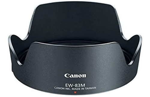 Parasol De Lente En Flor Para Canon Ew-83m | Negro