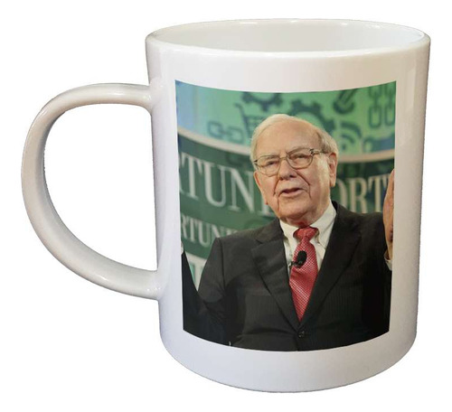 Taza De Plastico Warren Buffet El Mejor Inversor Finanzas M4